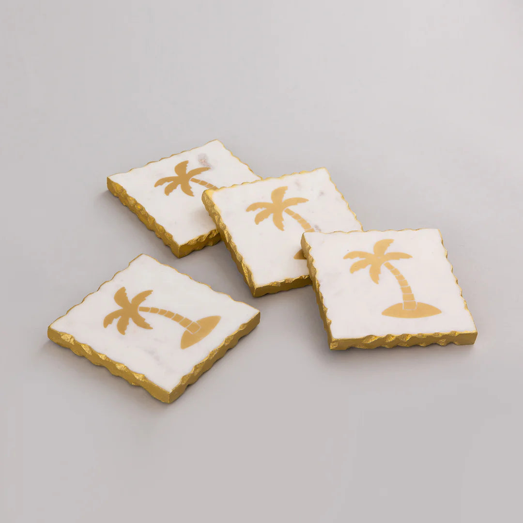 Square Marble Coasters